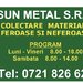 Servicii de colectare deseuri feroase si neferoase!